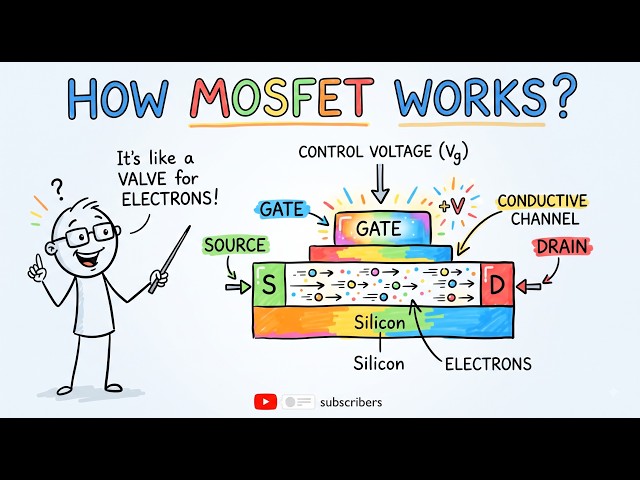 What is MOSFET? | MOSFET Explained Simply for Beginners