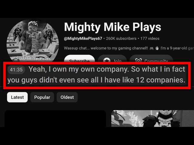 He Finally Confessed.