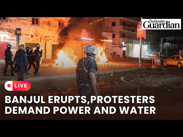 BANJUL LIVE: PROTESTS ERUPT OVER POWER AND WATER CUTS | TSG
