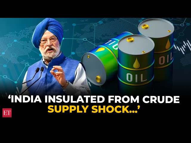 India successfully navigated crude oil supply disruptions due to west asia crisis:Hardeep Singh Puri