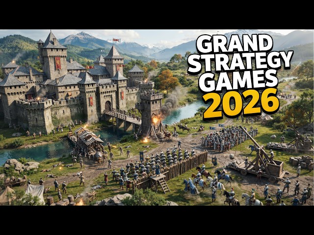 Latest Grand Strategy Games News, Reveals & Updates