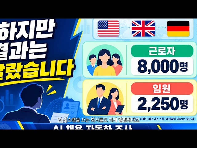 이력서 11억 장이 사람 눈에 닿기도 전에 걸러지고 있습니다