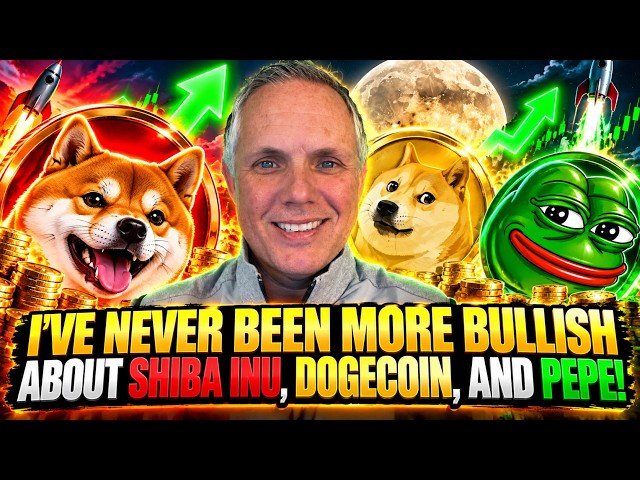 I'VE NEVER BEEN MORE BULLISH ABOUT MEMECOINS! SHIBA INU! PEPE! DOGECOIN!