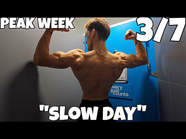 Bodybuilding Peak Week Episode  "Slow Day"