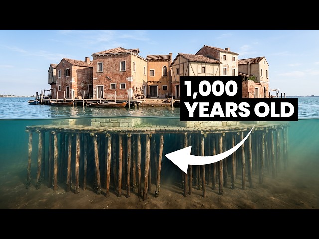 Construction of Venice: How Thousands of Wooden Piles Built a City
