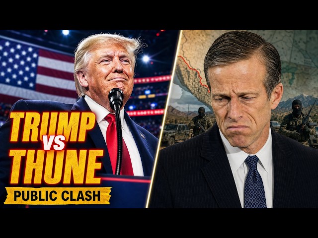 MUST SEE: Trump singled out John Thune live, with Todd Blanche's warning still hanging