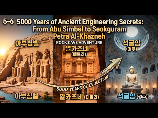 5-6 Petra Al-Khazneh - From Abu Simbel to Seokguram, 5,000 Years of Secrets of Ancient Engineerin...