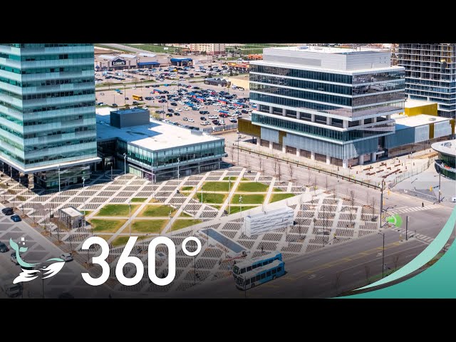 Vaughan Metropolitan Centre in VR 360° (8K) | Development Visualization