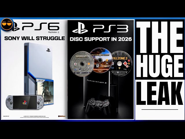 PLAYSTATION 5 - NEW MASSIVE LEAK / PS6 and PS6 Portable will STRUGGLE !? / INSANE Play PS3 DISCs in…