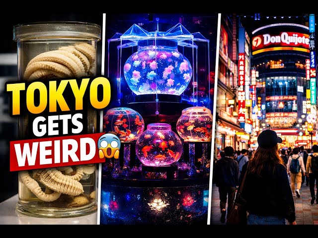 15 Strange & Unusual Things to Do in Tokyo 🇯🇵 (You Won’t Believe #1!)