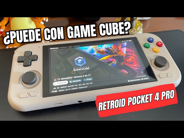 Retroid Pocket 4 Pro - Probando juegos de Game Cube