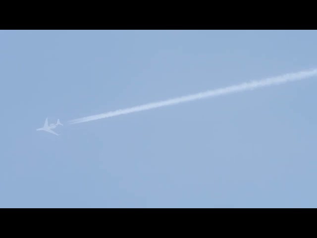 Contrail Spotting | Gulfstream G600 | 43,000 Ft