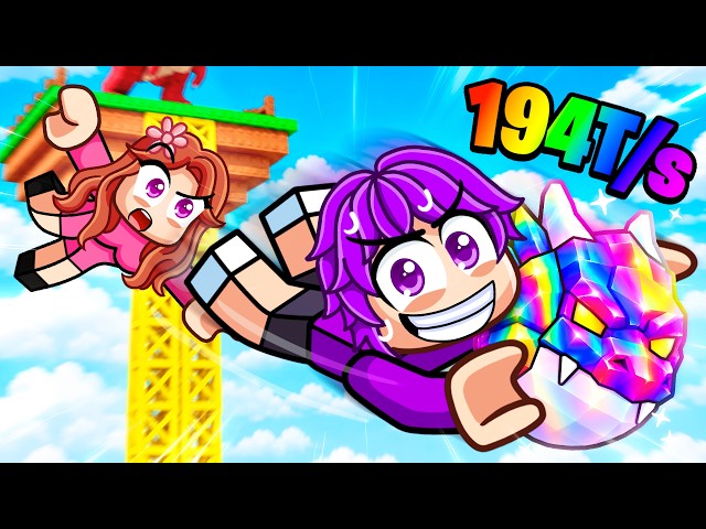 Pretending to be a NOOB in Climb & Drop an Egg, then used a 0.01%