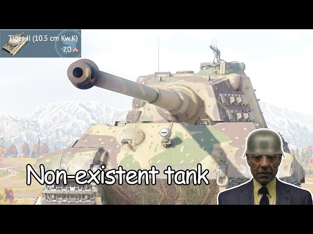 E-75 (Tiger II 105) The Rarest Tiger