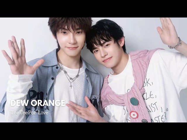 TEETEEPOR AT DEW ORANGE XIAOHONGSHU LIVE EVENT (SEP 21, 2026)