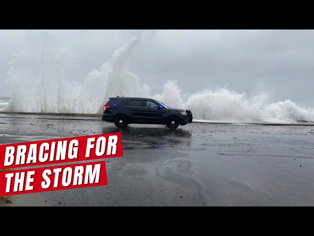 Fall Nor’easter Brings Whipping Winds, Massive Waves to New England Coast