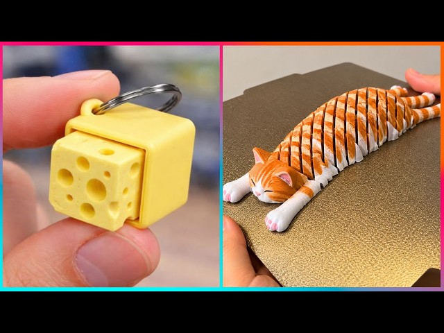55 Insanely Satisfying 3D-Printed Fidgets | ASMR  ▶ 3
