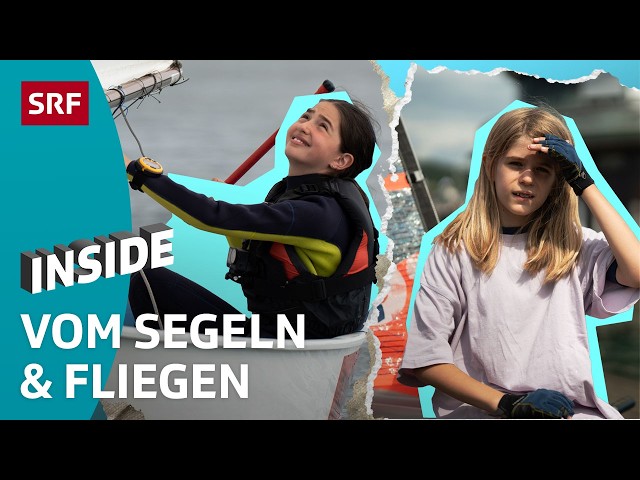SRF Kids Inside ⛵ S10 2/4: Training for Sailing Competition & Passion for Airplanes | Kids Videos