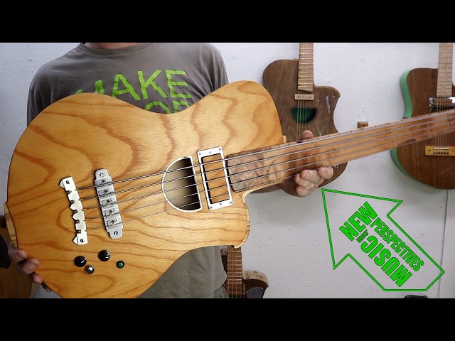 Custom 5 String Acoustic Bass and more experiments