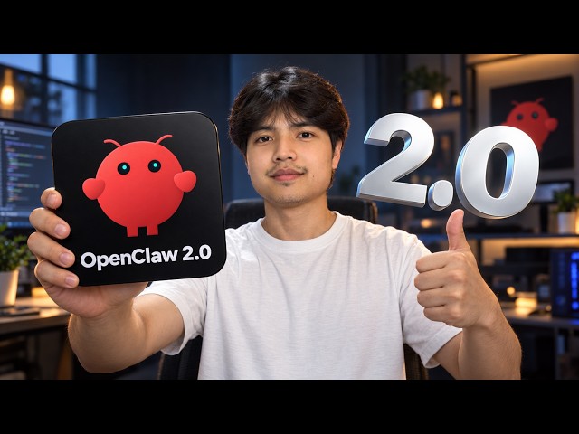 สอนติดตั้งใช้งาน OpenClaw 2.0 อัปเดตใหม่ดีกว่าเดิม ติดตั้งง่าย พร้อมฟีเจอร์เด็ด! 🔥