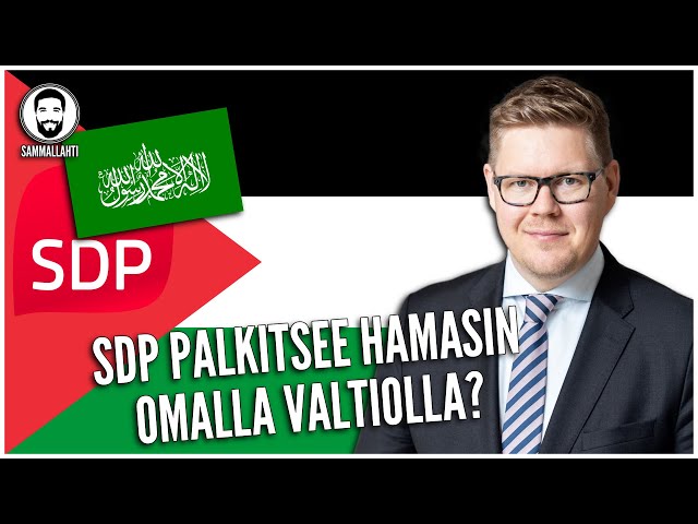 SDP vaatii Palestiinan tunnustamista - Vaarallinen kädenojennus Hamasin terroristeille