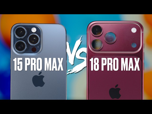 Not Convinced... iPhone 18 Pro Max vs iPhone 15 Pro Max Camera Comparison