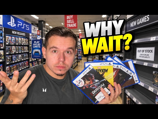 Buying Physical Games is TOO Hard Now