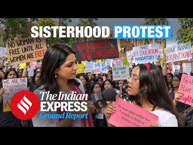 Here's Why Delhi Women's Protestors Don't Want Men To Join Them : DU Protests
