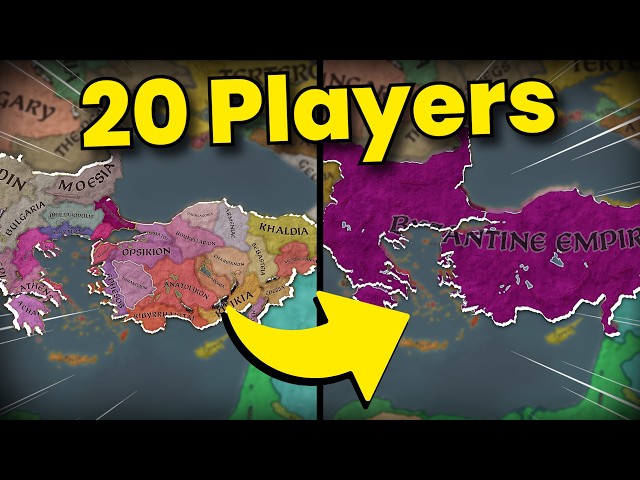 20 PLAYERS Simulate the Byzantine Empire in Ck3