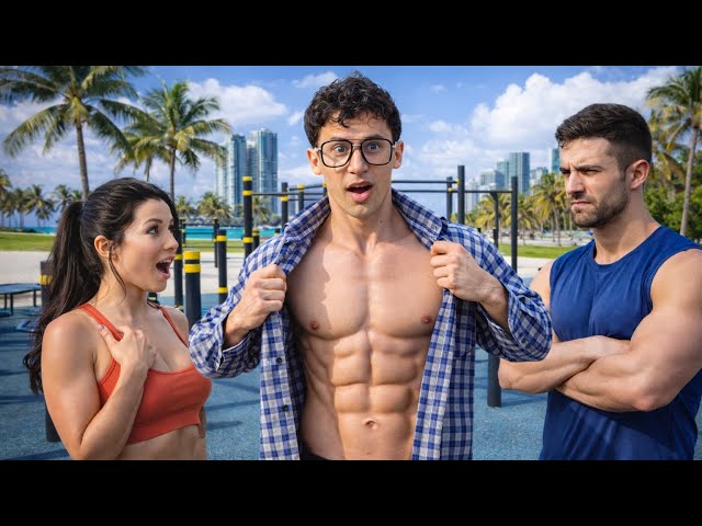 FROM WEAK NERD TO BEAST ON THE BAR – EVERYONE WAS SPEECHLESS 🤯