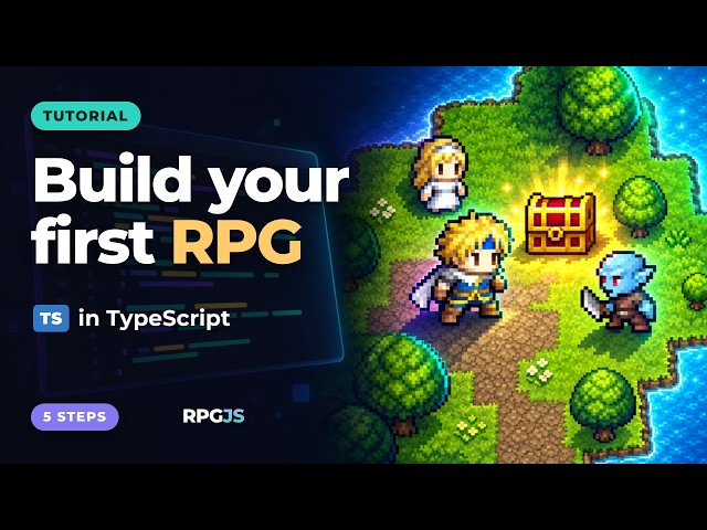 From Empty Folder to Multiplayer RPG in 5 Steps | RPGJS Tutorial