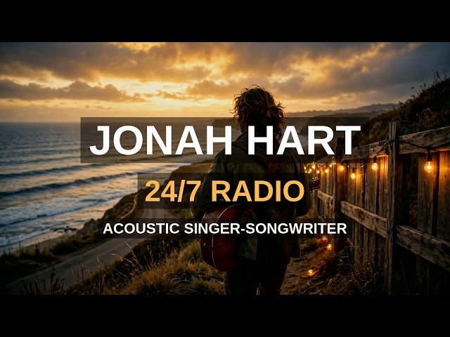 🔴 Jonah Hart Radio — Acoustic Singer-Songwriter Songs, Live 24/7