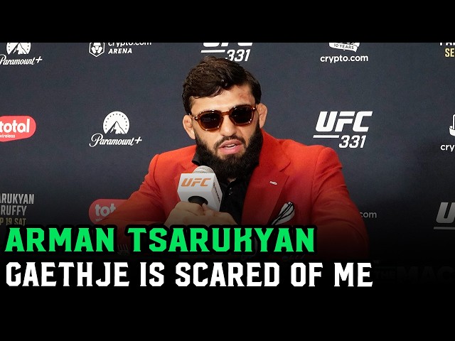 Arman Tsarukyan: “Justin Gaethje is scared of me; He’s going to play a bullsh*t game”