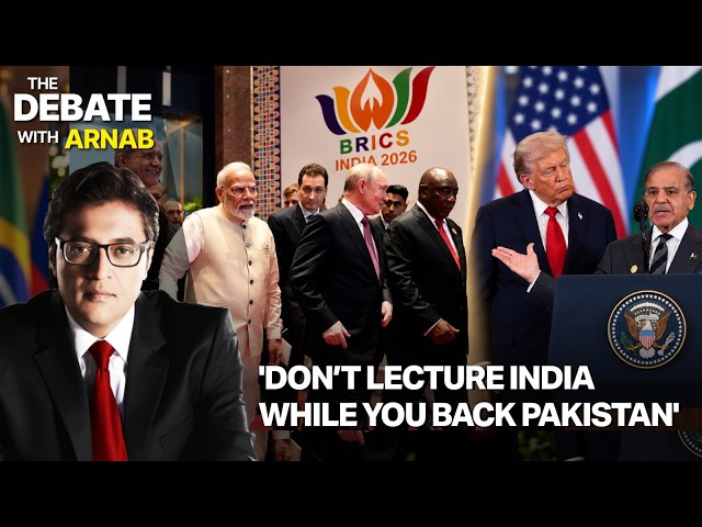 Arnab Blasts Dean Bexendale: Don’t Lecture India While You Back Pakistan | WATCH