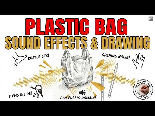 Plastic Bag sound effects & drawing