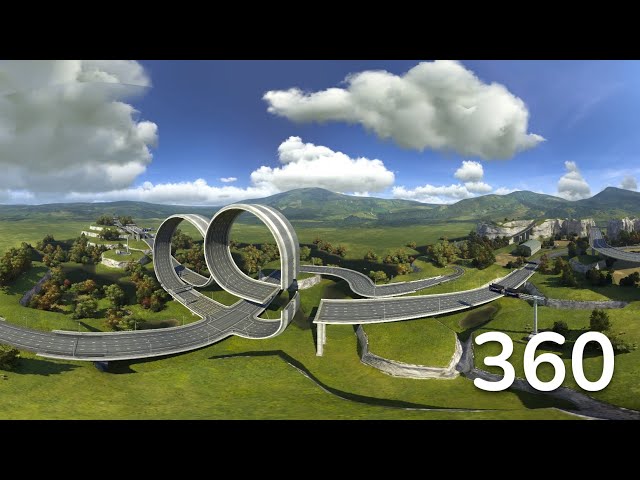 Trackmania² Valley in 360