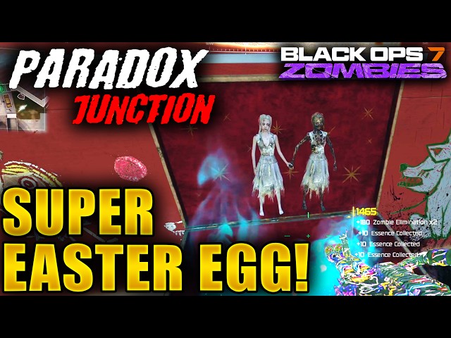 Paradox Junction SUPER Easter Egg Guide (Toy Twins) Black Ops 7 Zombies Super EE Tutorial