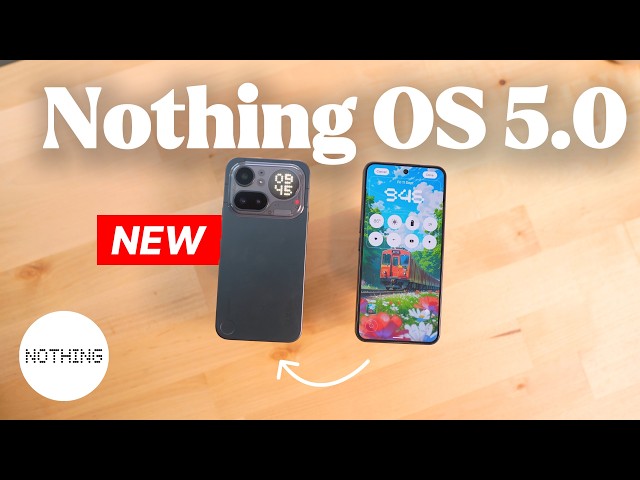 NEW | Nothing OS 5.0 Open Beta for Nothing Phone 4a Pro