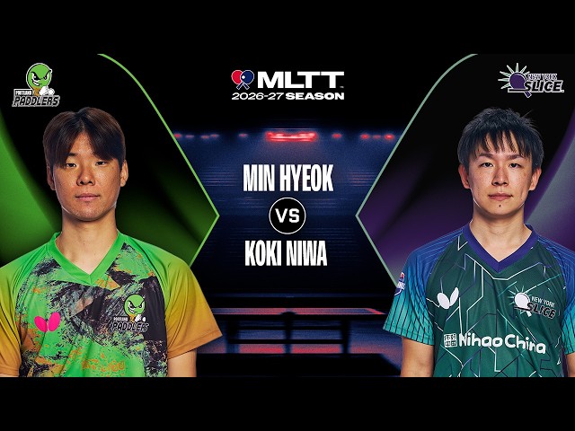 MATCH HIGHLIGHTS: Min Hyeok vs Koki Niwa | MLTT  Week 2 (Willowbrook, IL)