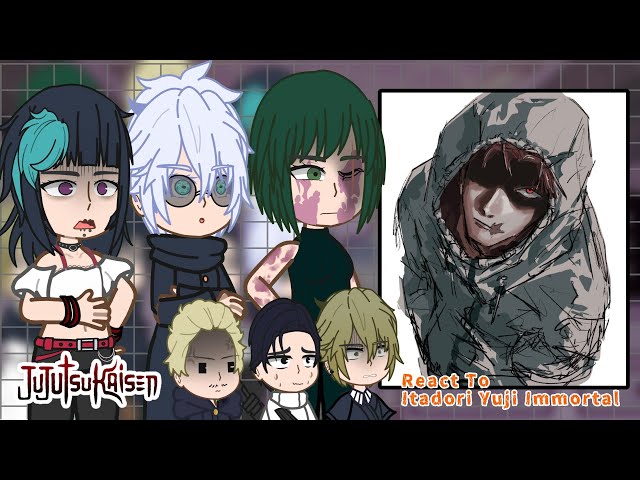 🇧🇷,🇺🇸 Jujutsu kaisen React to Itadori Yuji Immortal // Full Series // 16+ ❗❗❗