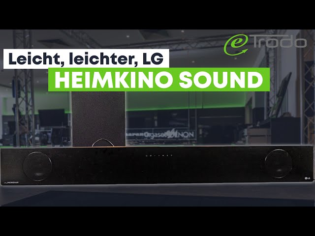 LG DSP9YA Meridian Soundbar (520 Watts) // Review & Sound Test