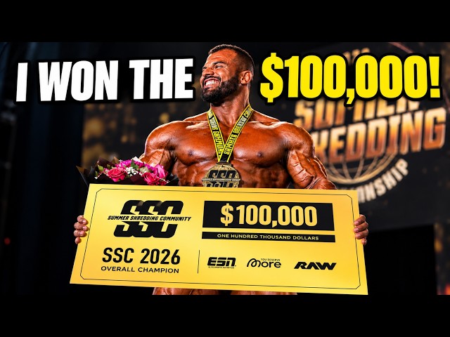 I won a $100,000 Bodybuilding show