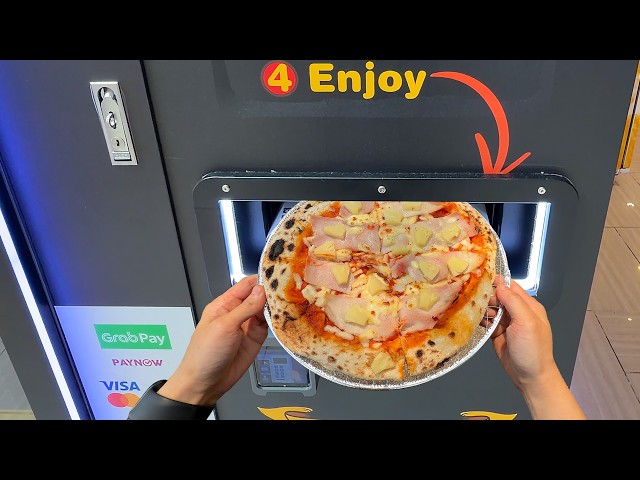 Hot Pizza Vending Machine