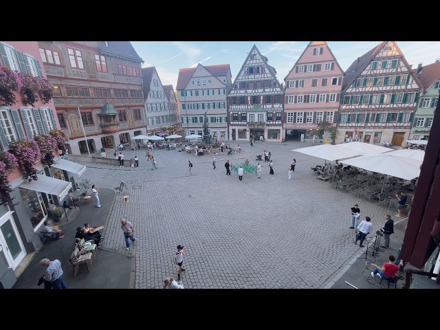 Sukkot 2026 Flash Mob in Tübingen –Descendants of Nazis Set Up a Sukkah in the City Center-Flash mob