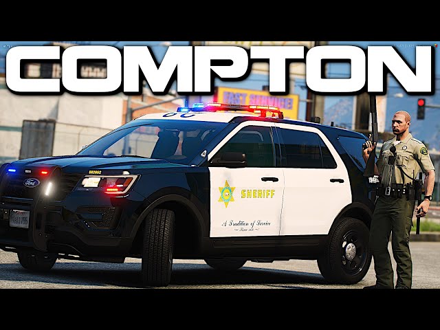 LASD Compton Patrol in GTA 5 RP!