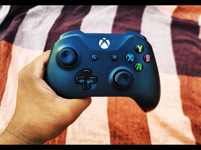 Microsoft Xbox one wireless Bluetooth gamepad controller unboxing
