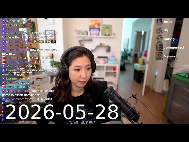 [2026-05-28] FINAL TOURNEY DAY WITH TEAM LUDWIG! CS2 WEEK! [FUSLIE TWITCH VOD]