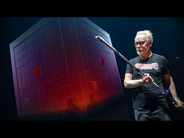 Adam Savage Learns About Real-Time Projection Mapping!