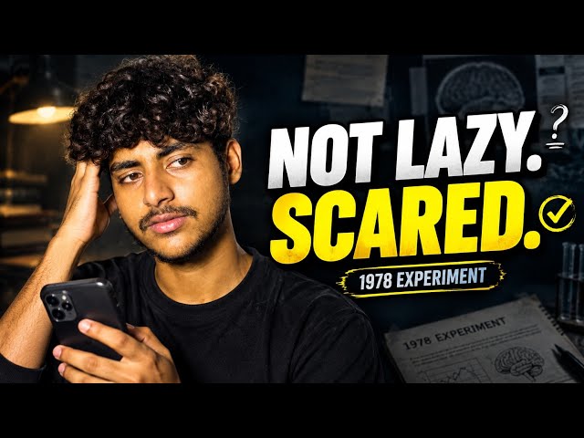 “You’re Not Lazy, You’re Scared — The 1978 Experiment | That Explains Everything”