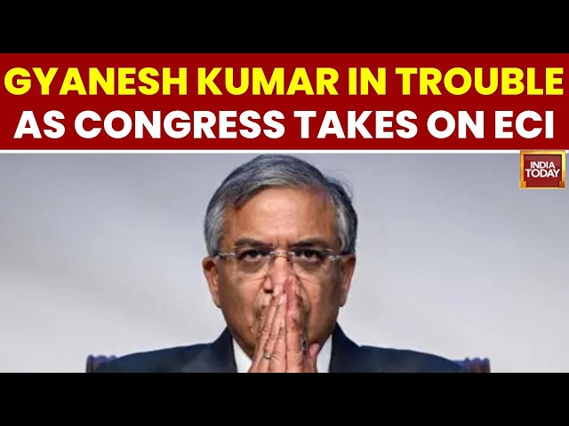 Congress Protests Across India: Gyanesh Kumar Faces Resignation Demand Amid ECI-SIR Row